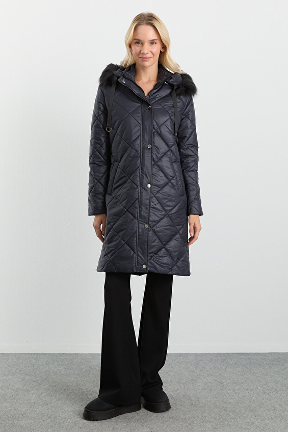 Selen Kadın Mont 25KSL6161 Lacivert Selen Kadın Mont 25KSL6161 Lacivert