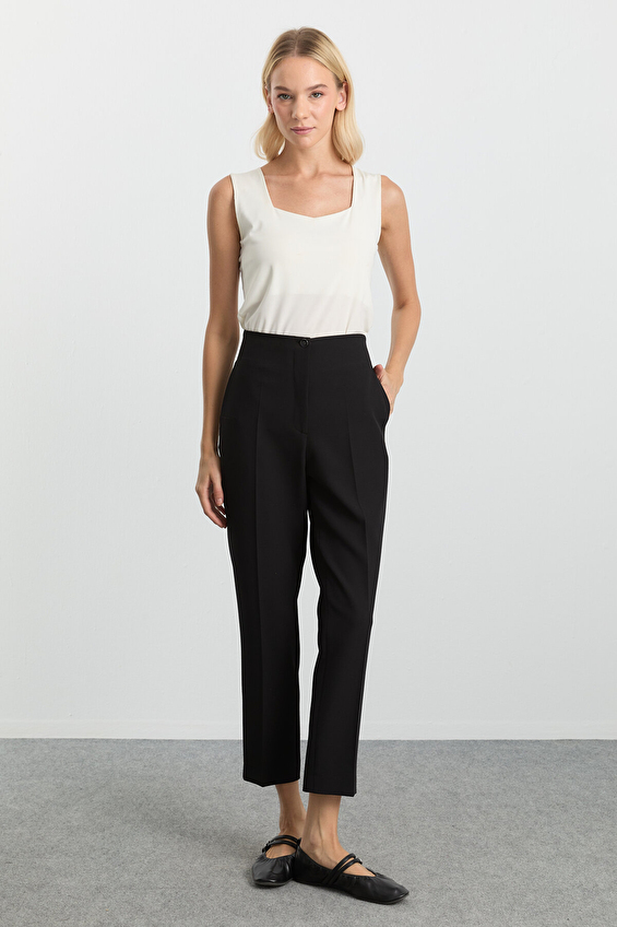 Selen Kadın Pantolon 25KSL5466 Siyah