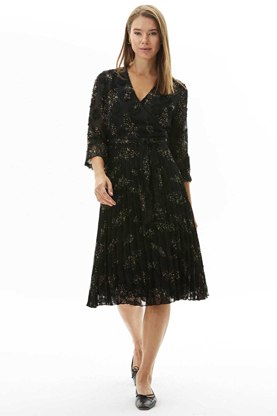 Selen Kadın Elbise 25KSL7711 Siyah Selen Kadın Elbise 25KSL7711 Siyah