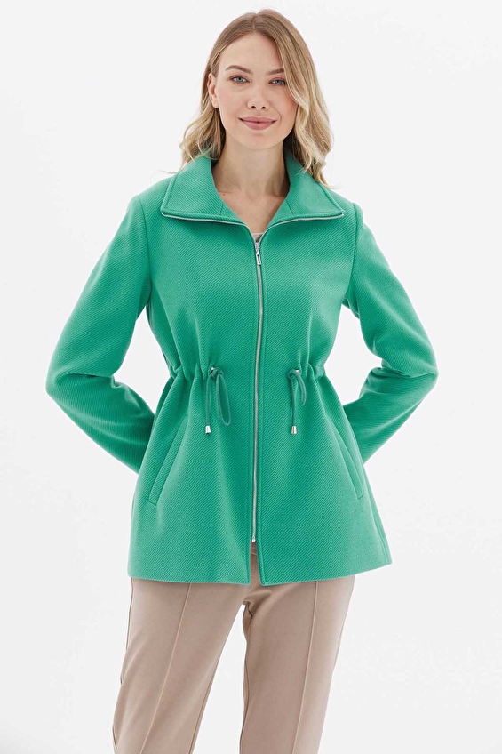 Selen Kadın Kaban 25KSL9537 Yeşil Selen Kadın Kaban 25KSL9537 Yeşil