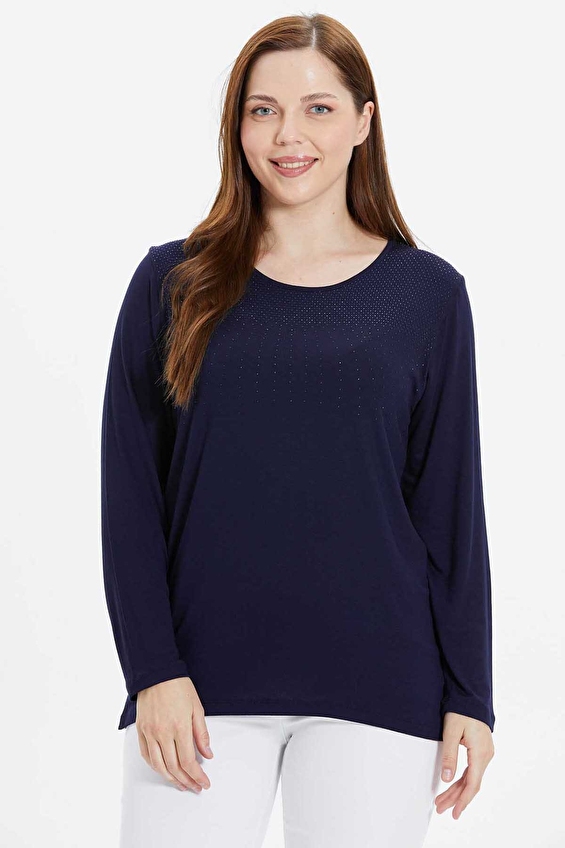 Selen Kadın Bluz 25KSL8233 Lacivert Selen Kadın Bluz 25KSL8233 Lacivert