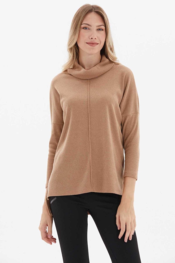 Selen Kadın Bluz 25KSL8252 Bej Selen Kadın Bluz 25KSL8252 Bej