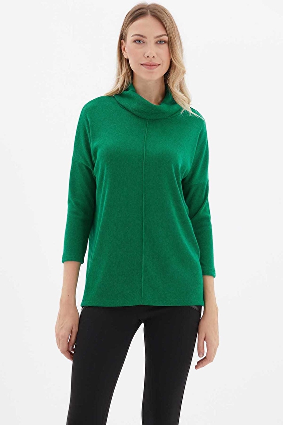 Selen Kadın Bluz 25KSL8252 Yeşil Selen Kadın Bluz 25KSL8252 Yeşil