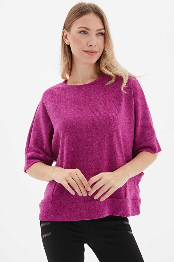 Selen Kadın Bluz 25KSL8253 Pembe Selen Kadın Bluz 25KSL8253 Pembe