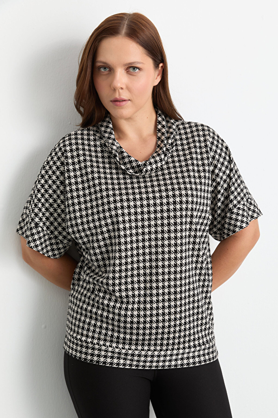 Selen Kadın Bluz 25KSL8272 Siyah Selen Kadın Bluz 25KSL8272 Siyah