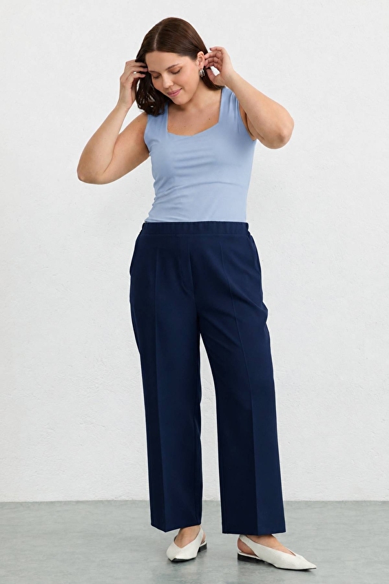 Selen Kadın Pantolon 26YSL5571 Lacivert Selen Kadın Pantolon 26YSL5571 Lacivert