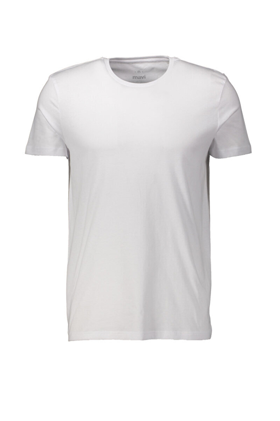 Mavi Erkek Tişört M065574 620 Beyaz Mavi Erkek Tişört M065574 620 Beyaz