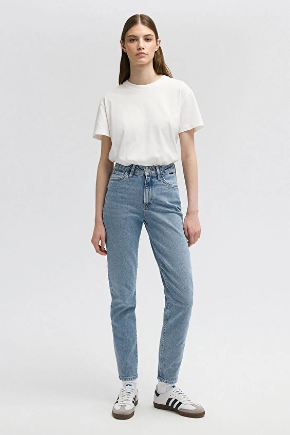 Mavi Mom Jeans Kadın Star Kot Pantolon M101077 30503 Indıgo Mavi Mom Jeans Kadın Star Kot Pantolon M101077 30503 Indıgo