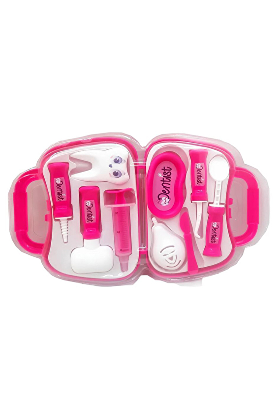 Dişçi Seti Pembe 10 Parça Dişçi Seti Pembe 10 Parça
