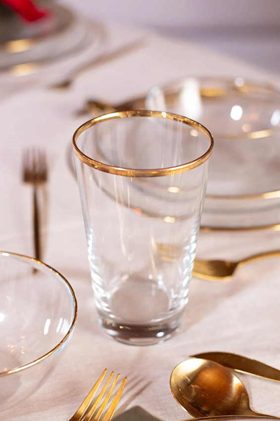 Rakle Pure Meşrubat Bardağı 4lü Set 395cc