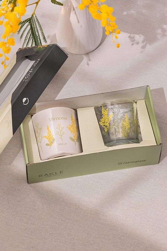 Rakle Mimosa Hediye Seti 2'li 260 cc Rakle Mimosa Hediye Seti 2'li 260 cc