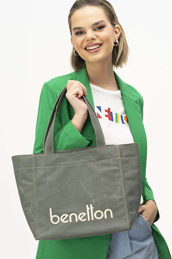 United Colors Of Benetton Kadın Çanta BNT_1163 Haki United Colors Of Benetton Kadın Çanta BNT_1163 Haki