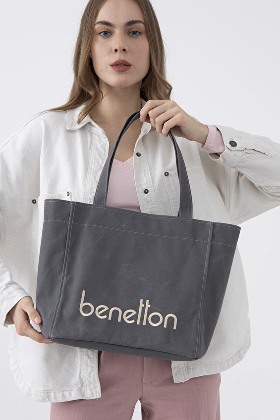 United Colors Of Benetton Kadın Çanta BNT_1163 Gri United Colors Of Benetton Kadın Çanta BNT_1163 Gri