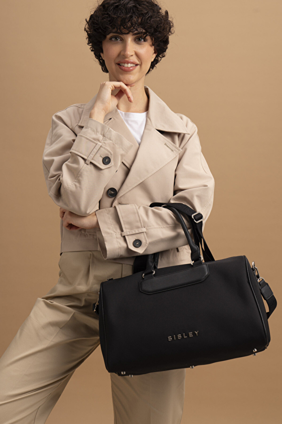 Sisley Kadın Seyahat Çantası SLY_025 Siyah Sisley Kadın Seyahat Çantası SLY_025 Siyah
