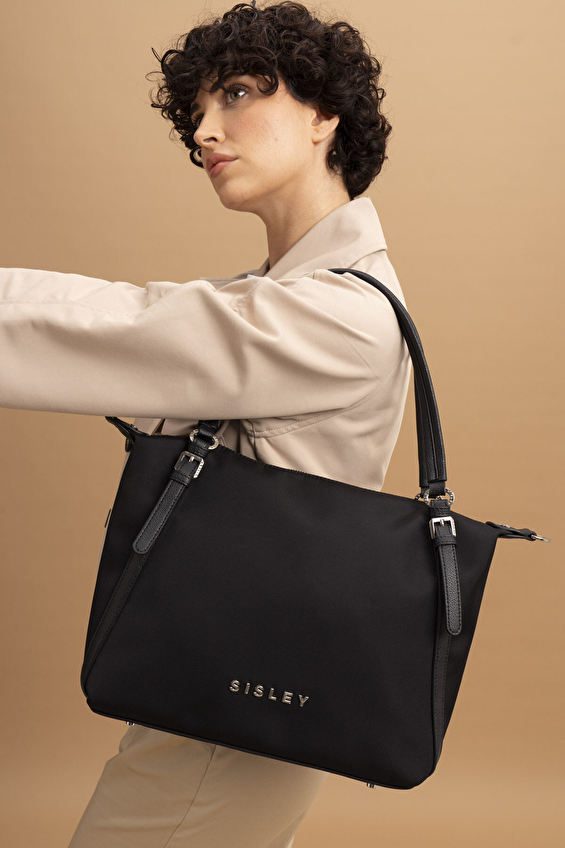 Sisley Kadın Kol Çantası SLY_028 Siyah Sisley Kadın Kol Çantası SLY_028 Siyah