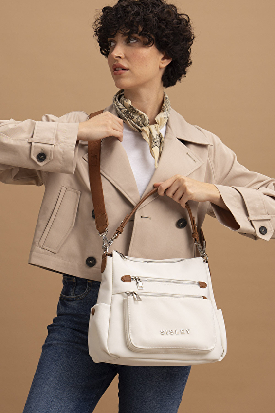 Sisley Kadın Kol Çantası SLY_029 Bej Sisley Kadın Kol Çantası SLY_029 Bej