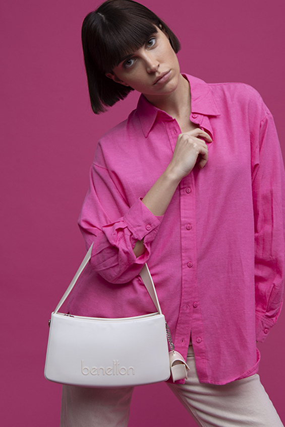 United Colors Of Benetton Kadın El Çantası BNT_1467 Bej United Colors Of Benetton Kadın El Çantası BNT_1467 Bej