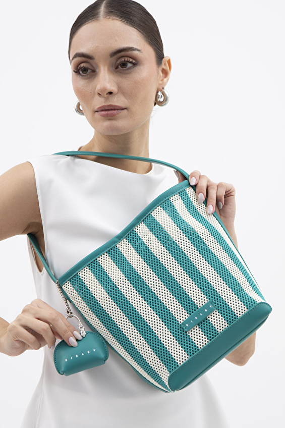 Sisley Kadın Kol Çantası SLY_225 Yeşil Sisley Kadın Kol Çantası SLY_225 Yeşil