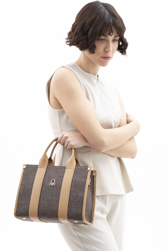 United Colors Of Benetton Kadın El Çantası BNT_1596 Kahve/camel United Colors Of Benetton Kadın El Çantası BNT_1596 Kahve/camel