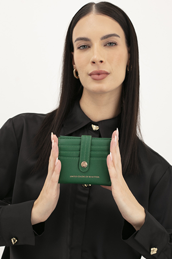 United Colors Of Benetton Kadın Cüzdan BNT_1627 Yeşil United Colors Of Benetton Kadın Cüzdan BNT_1627 Yeşil