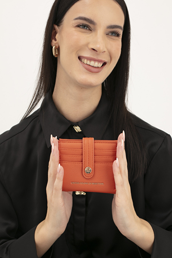 United Colors Of Benetton Kadın Cüzdan BNT_1627 Turuncu United Colors Of Benetton Kadın Cüzdan BNT_1627 Turuncu