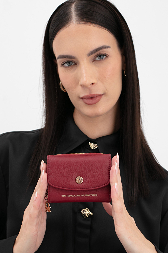 United Colors Of Benetton Kadın Cüzdan BNT_1629 Bordo United Colors Of Benetton Kadın Cüzdan BNT_1629 Bordo
