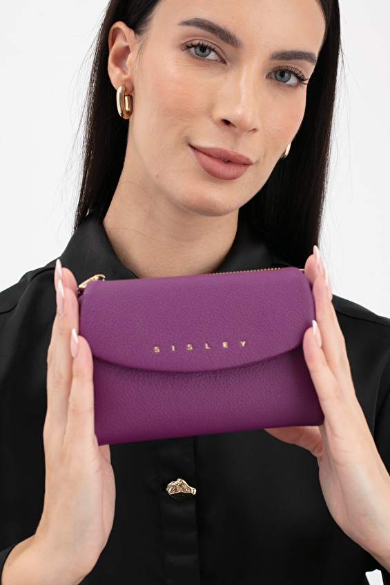 Sisley Kadın Cüzdan SLY_251 Mürdüm Sisley Kadın Cüzdan SLY_251 Mürdüm