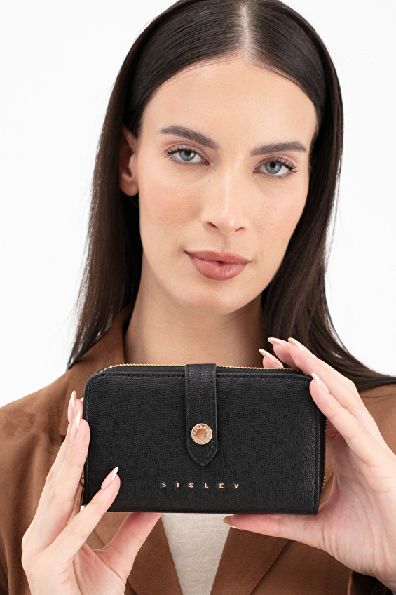 Sisley Kadın Cüzdan SLY_254 Siyah Sisley Kadın Cüzdan SLY_254 Siyah