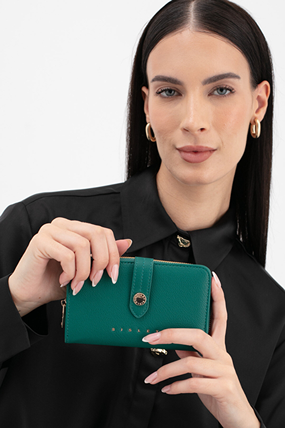 Sisley Kadın Cüzdan SLY_254 Zümrüt Sisley Kadın Cüzdan SLY_254 Zümrüt