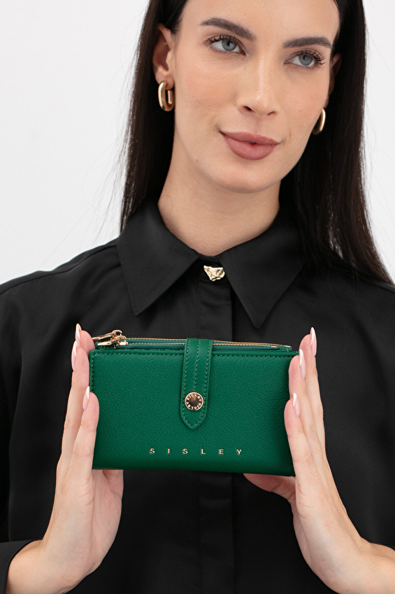 Sisley Kadın Cüzdan SLY_256 Yeşil Sisley Kadın Cüzdan SLY_256 Yeşil