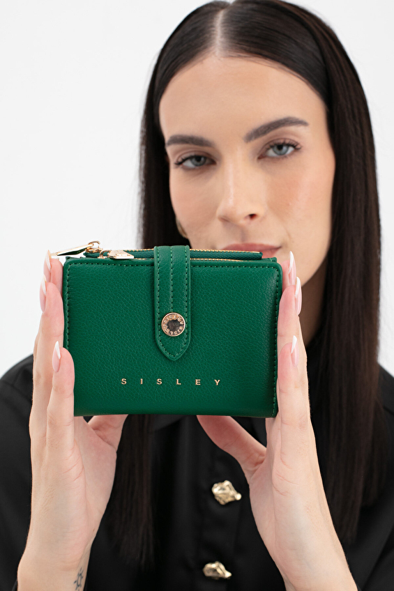 Sisley Kadın Cüzdan SLY_258 Yeşil Sisley Kadın Cüzdan SLY_258 Yeşil