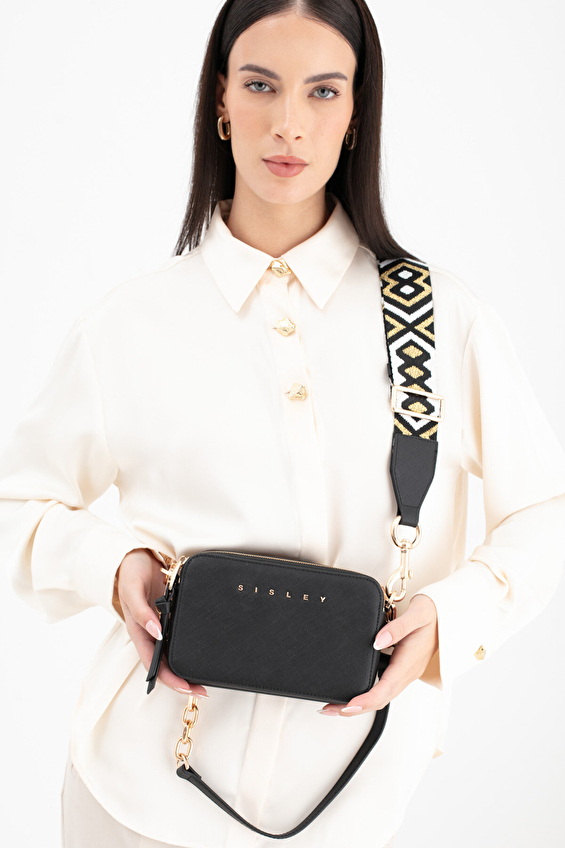 Sisley Kadın Çapraz Çanta SLY_259 Siyah Sisley Kadın Çapraz Çanta SLY_259 Siyah