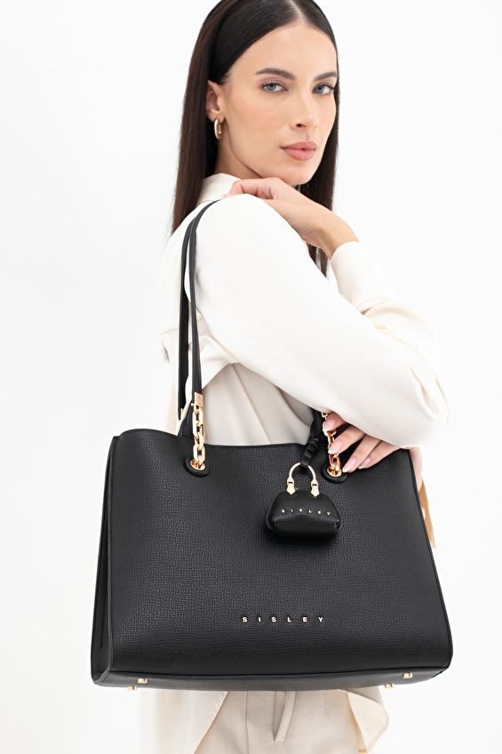 Sisley Kadın Kol Çantası SLY_260 Siyah Sisley Kadın Kol Çantası SLY_260 Siyah