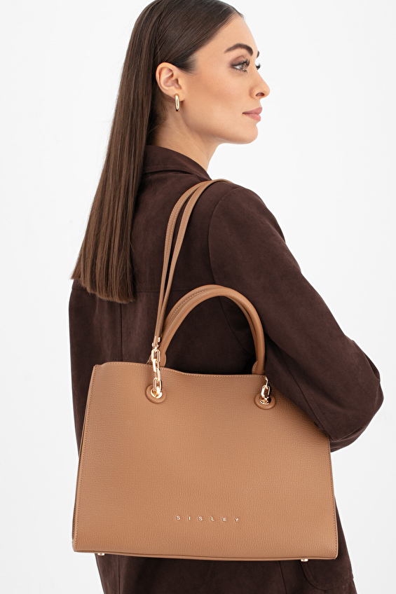 Sisley Kadın Kol Çantası SLY_260 Camel Sisley Kadın Kol Çantası SLY_260 Camel