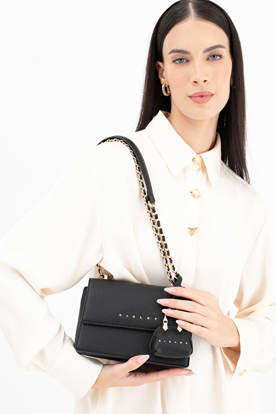 Sisley Kadın Kol Çantası SLY_265 Siyah Sisley Kadın Kol Çantası SLY_265 Siyah