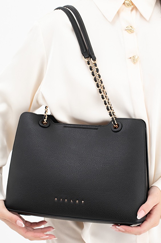 Sisley Kadın Kol Çantası SLY_266 Siyah Sisley Kadın Kol Çantası SLY_266 Siyah