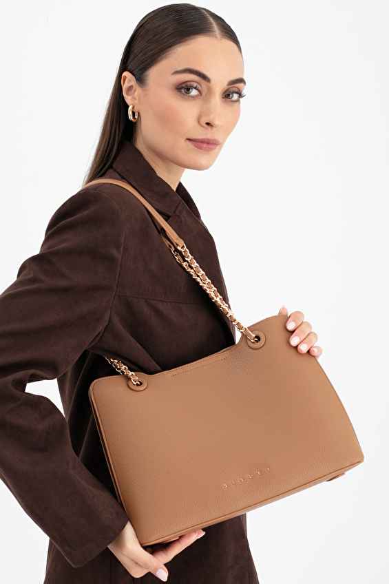 Sisley Kadın Kol Çantası SLY_266 Camel Sisley Kadın Kol Çantası SLY_266 Camel