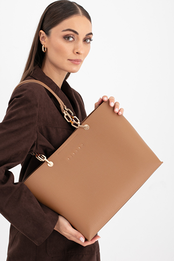 Sisley Kadın Kol Çantası SLY_285 Camel Sisley Kadın Kol Çantası SLY_285 Camel