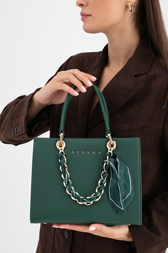 Sisley Kadın Kol Çantası SLY_286 Zümrüt Sisley Kadın Kol Çantası SLY_286 Zümrüt