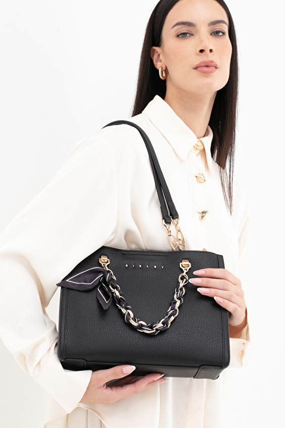 Sisley Kadın Kol Çantası SLY_287 Siyah Sisley Kadın Kol Çantası SLY_287 Siyah
