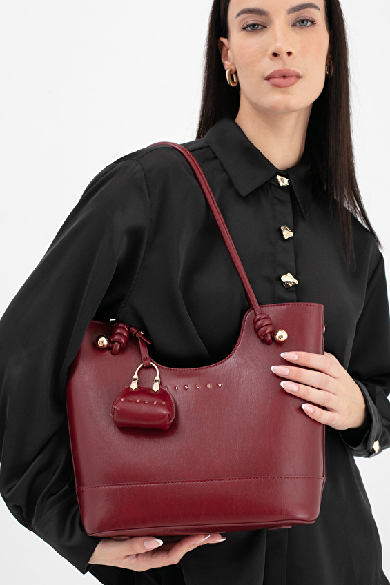 Sisley Kadın Kol Çantası SLY_295 Bordo Sisley Kadın Kol Çantası SLY_295 Bordo