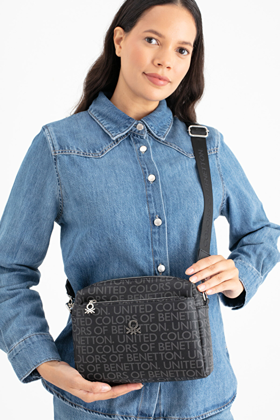 United Colors Of Benetton Kadın Çapraz Çanta BNT_1642 Siyah United Colors Of Benetton Kadın Çapraz Çanta BNT_1642 Siyah