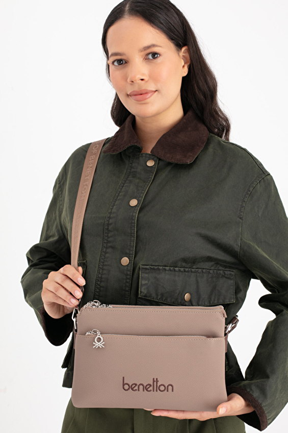 United Colors Of Benetton Kadın Çapraz Çanta BNT_1667 Vizon/kahve United Colors Of Benetton Kadın Çapraz Çanta BNT_1667 Vizon/kahve