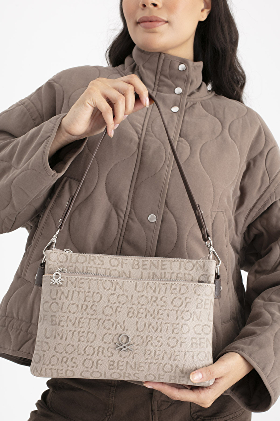 United Colors Of Benetton Kadın Kol Çantası BNT_1694 Tas/kahve United Colors Of Benetton Kadın Kol Çantası BNT_1694 Tas/kahve