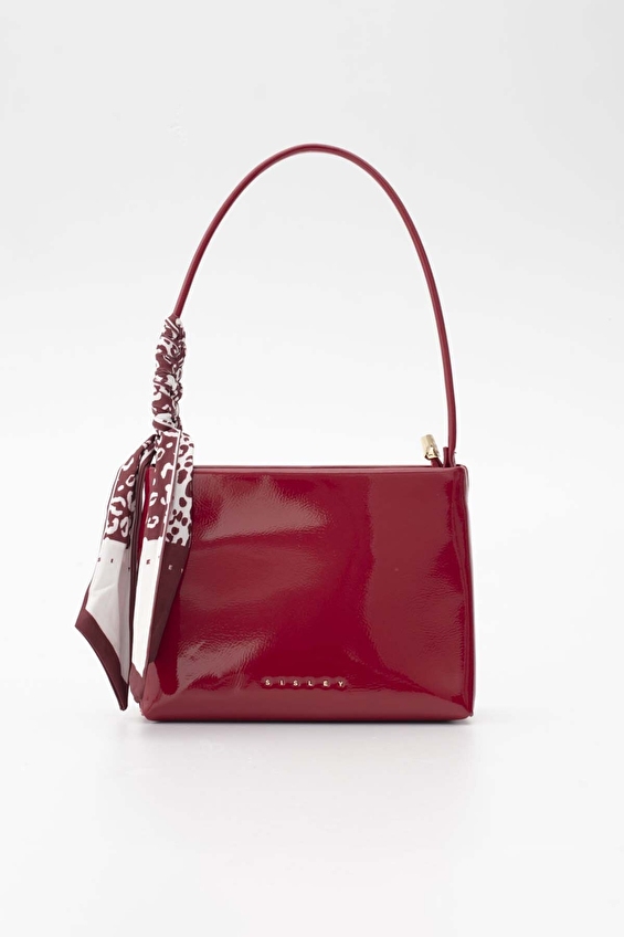 Sisley Kadın El Çantası SLY_346 Rugan kırmızı Sisley Kadın El Çantası SLY_346 Rugan kırmızı