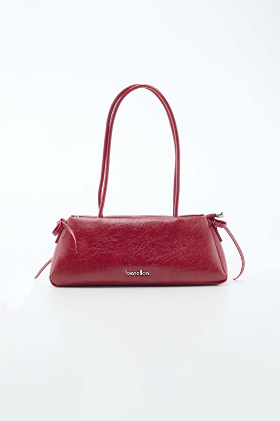United Colors Of Benetton Kadın Kol Çantası BNT_1747 Kırmızı United Colors Of Benetton Kadın Kol Çantası BNT_1747 Kırmızı