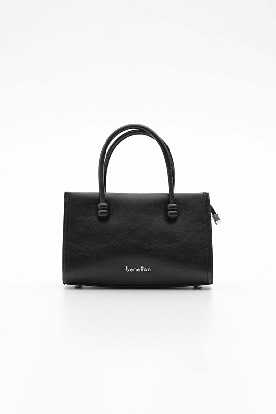 United Colors Of Benetton Kadın Kol Çantası BNT_1781 Siyah United Colors Of Benetton Kadın Kol Çantası BNT_1781 Siyah