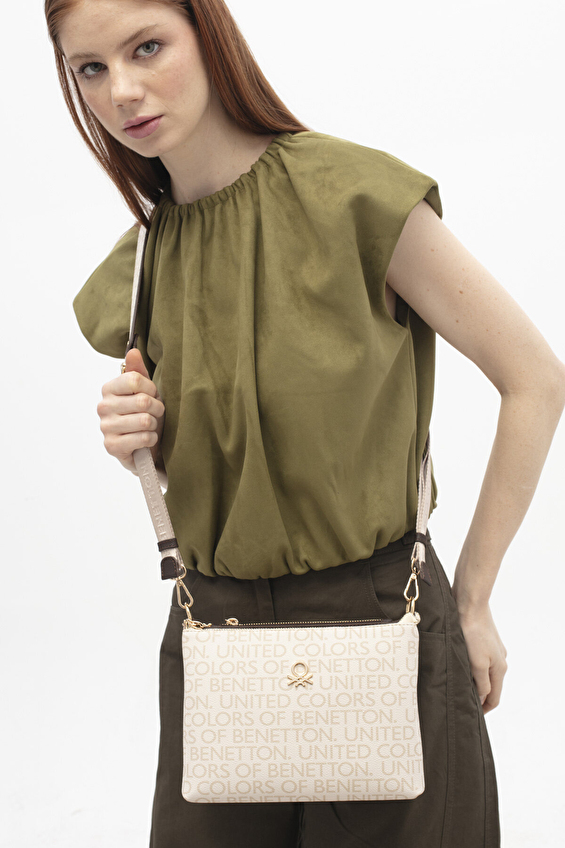 United Colors Of Benetton Kadın Çapraz Çanta BNT_1800 Bej/kahve United Colors Of Benetton Kadın Çapraz Çanta BNT_1800 Bej/kahve