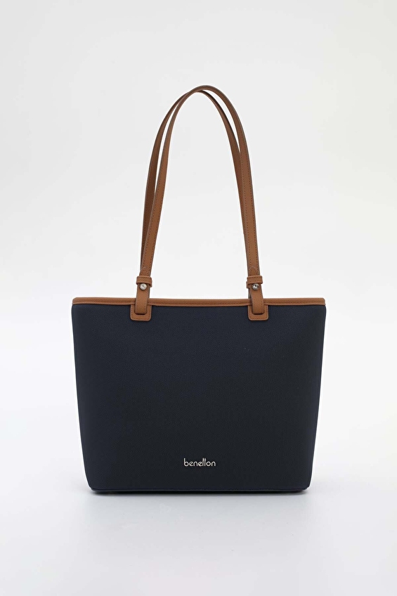 United Colors Of Benetton Kadın Kol Çantası BNT_1822 Lacıvert/camel United Colors Of Benetton Kadın Kol Çantası BNT_1822 Lacıvert/camel