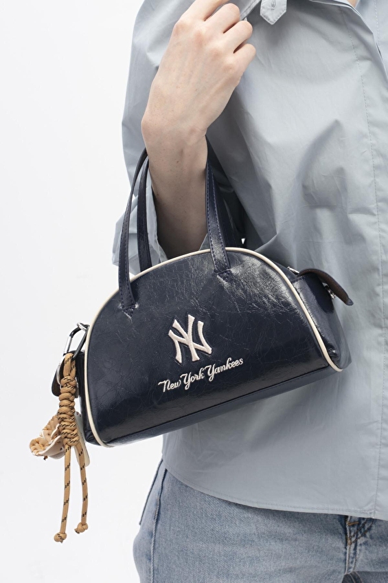 New York Yankees Kadın El Çantası MLB_019 Lacivert